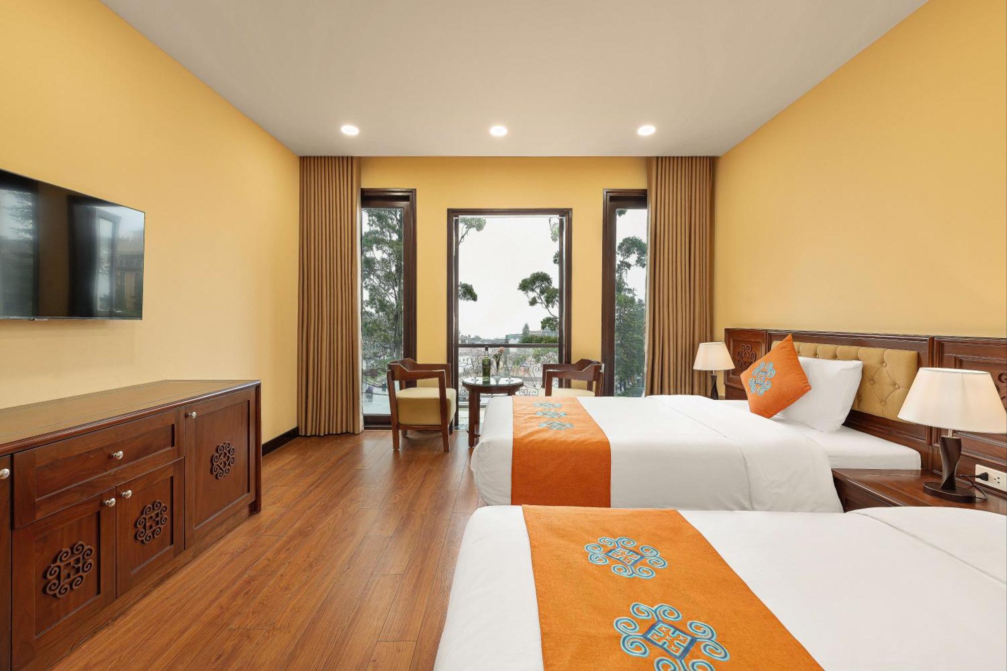Sapa Green Forest Hotel & Convention Bagian luar foto