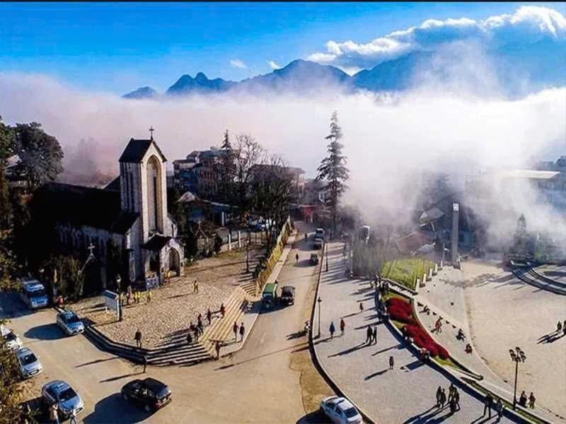 Sapa Green Forest Hotel & Convention Bagian luar foto